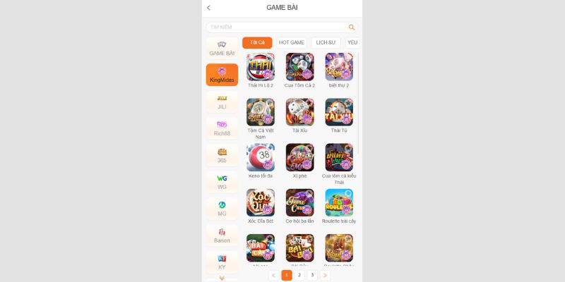 Ưu điểm của sảnh game bài F168