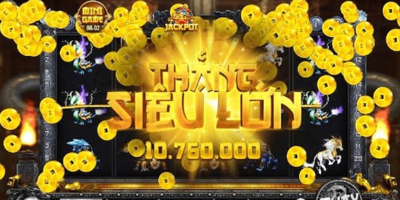 Tham gia Jackpot nổ hũ với tựa game Golden Treasure